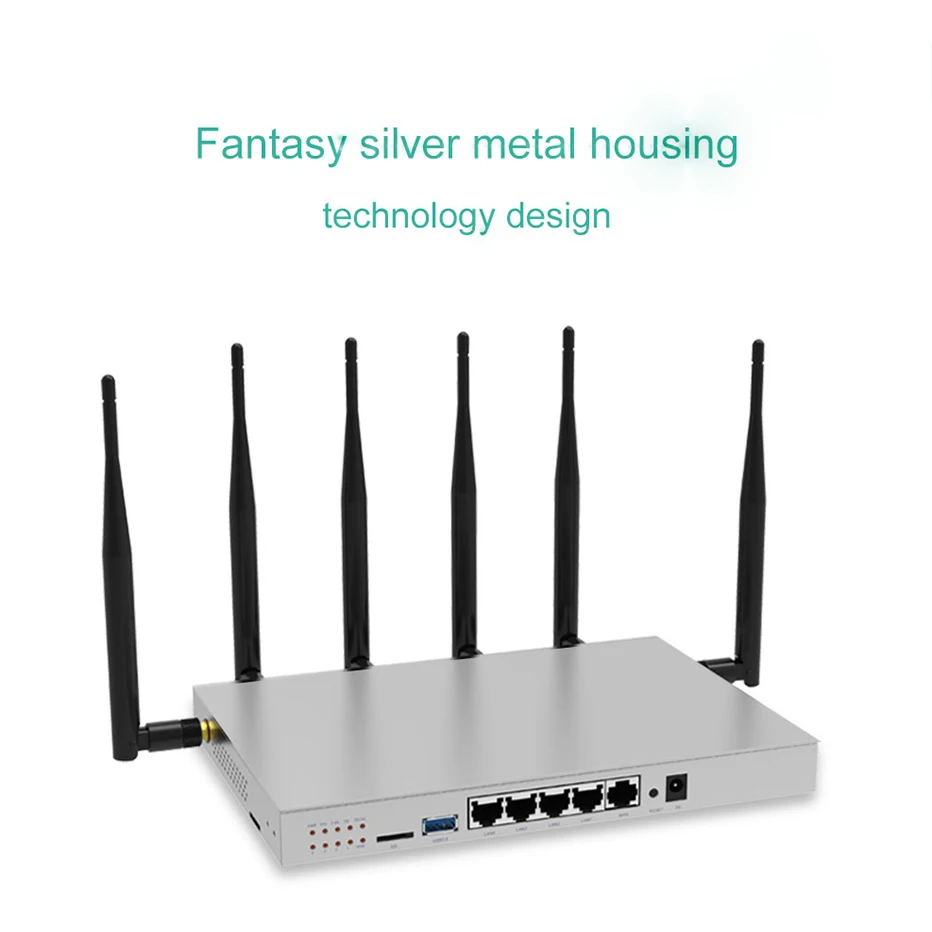 Router 5g Sim LTE Con Ranura SIM WiFi Móvil 300Mbps, Antenas