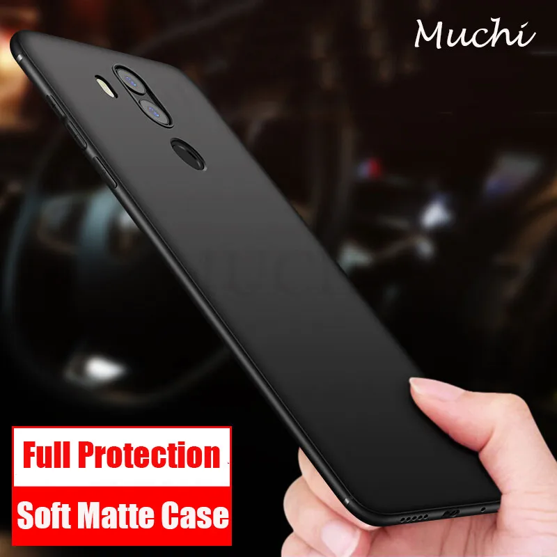 MUCHI For Xiaomi Pocophone F1 Case Simple Slim Matte Soft Silicone Back Cover Poco Phone |