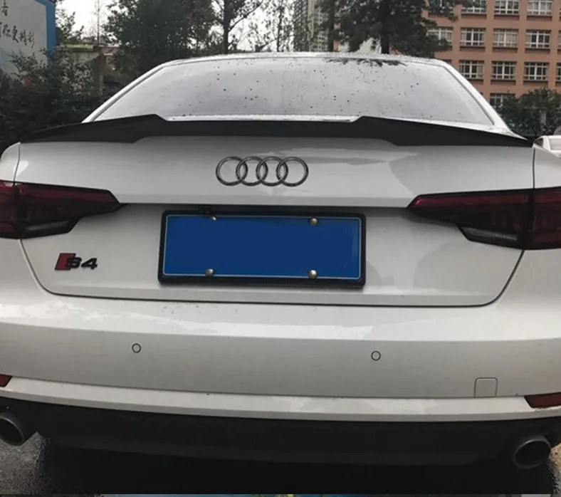 For NEW Audi A4L Spoiler M4 style ABS Plastic Unpainted Tail Wing Primer Color Rear 2017 2018 2019 | Автомобили и мотоциклы