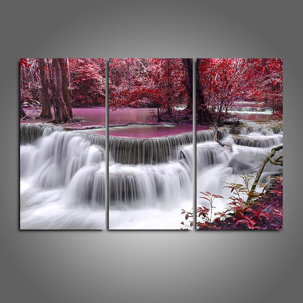 Romantic Modern Fall Landscape Flowers Canvas Paintings Posters Prints Valentine's Gift Wall Art Picture Bedroom Home Decor | Дом и сад