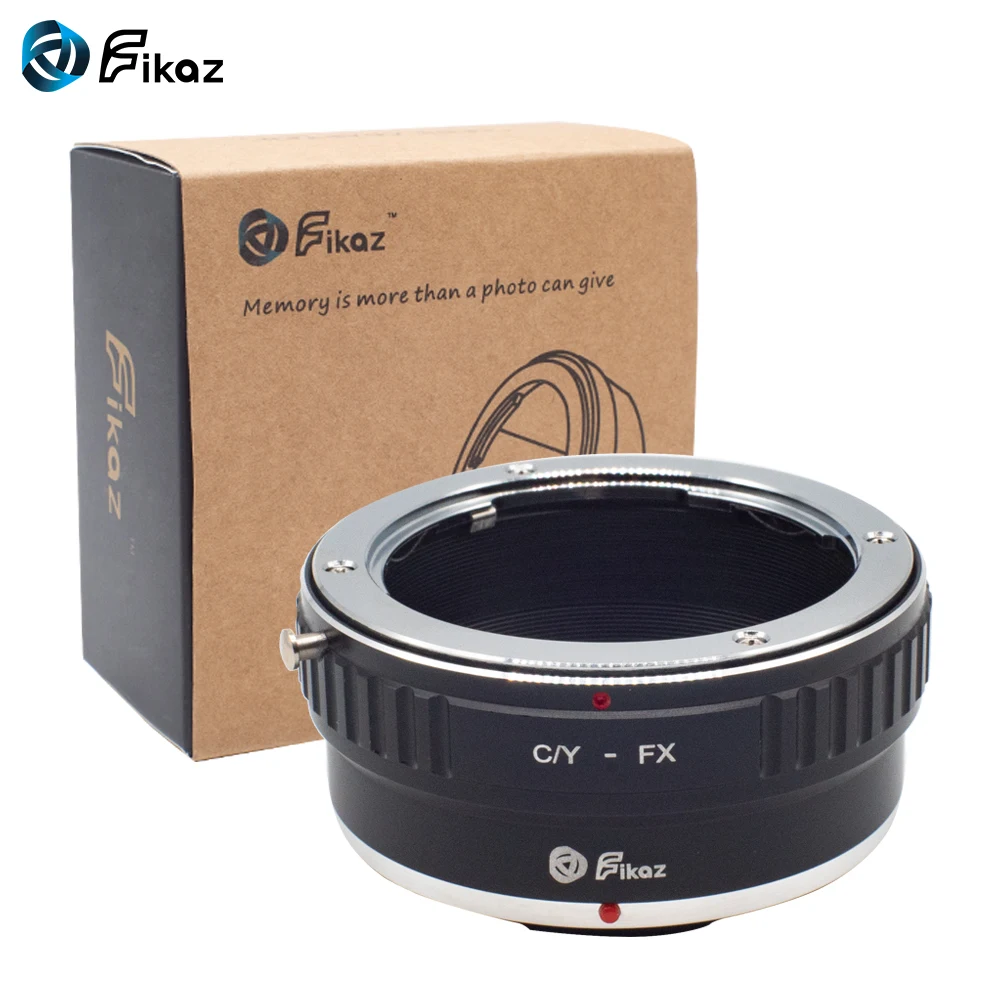Fikaz C/Y-FX Camera Lens Mount Adapter Ring For Contax Yashica C/Y to for Fujifilm FX Body K&ampF CONCEPT | Электроника
