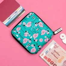 Kiitos cute animals series original fashion leisure short leather wallet