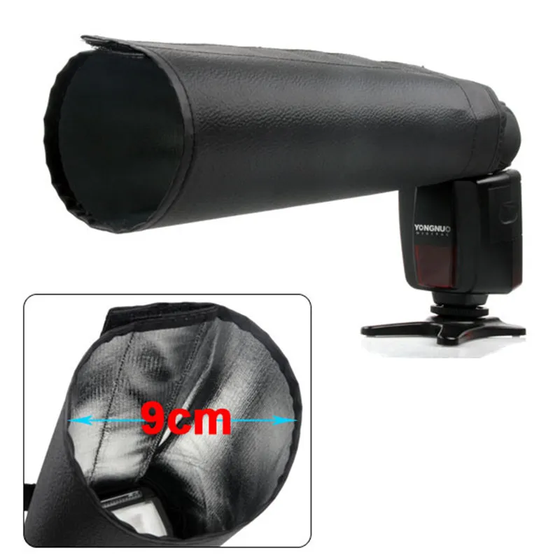 

Foldable Snoot Flash Softbox Diffuser for YONGNUO CANON NIKON SONY PENTAX SHANNY
