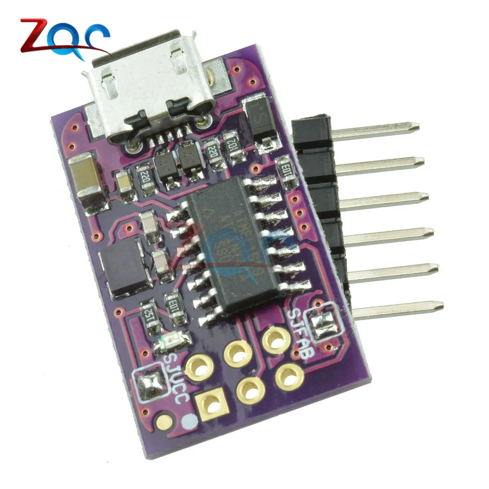 5 в Micro USB Tiny AVR ISP ATtiny44 USBTinyISP программист для загрузчик ардуино модуль|Детали и