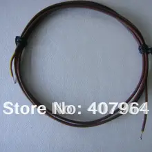 K тип Открытый термопары без разъема, 2*0,2 мм, Длина 2000 мм