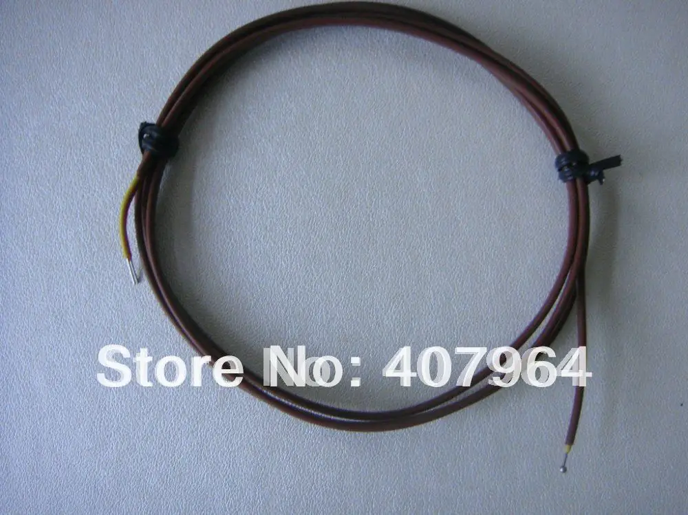 

K Type Exposed thermocouple without Connector ,2*0.2mm, length 2000mm