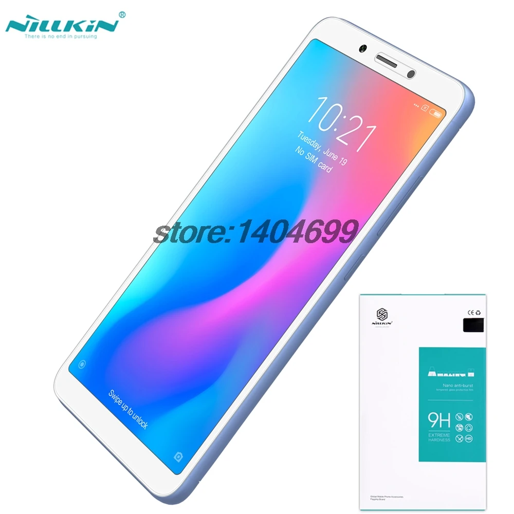 

For Xiaomi Redmi 6A Glass Redmi 6 Tempered Glass Nillkin Amazing H Screen Protector Glass For Xiaomi Redmi 6A / Redmi 6