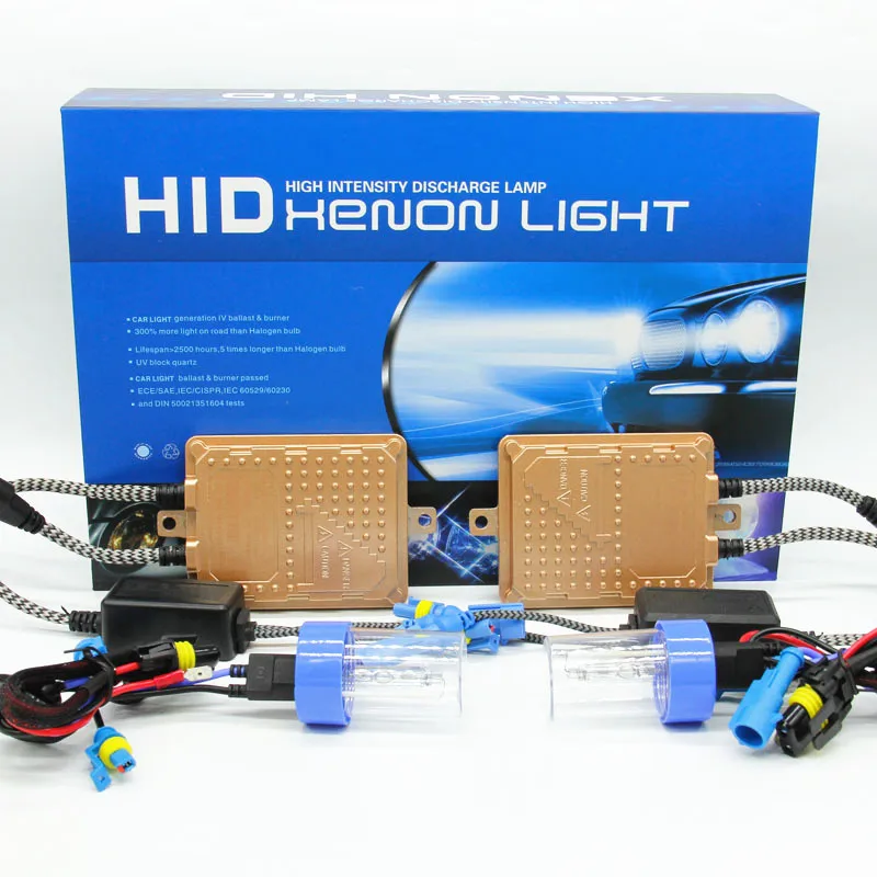 Новый дизайн быстрая яркая HID H11 H7 6000k 4300k 8000k H4 hi lo 9005 9006 H1 H3 ксеноновая лампа