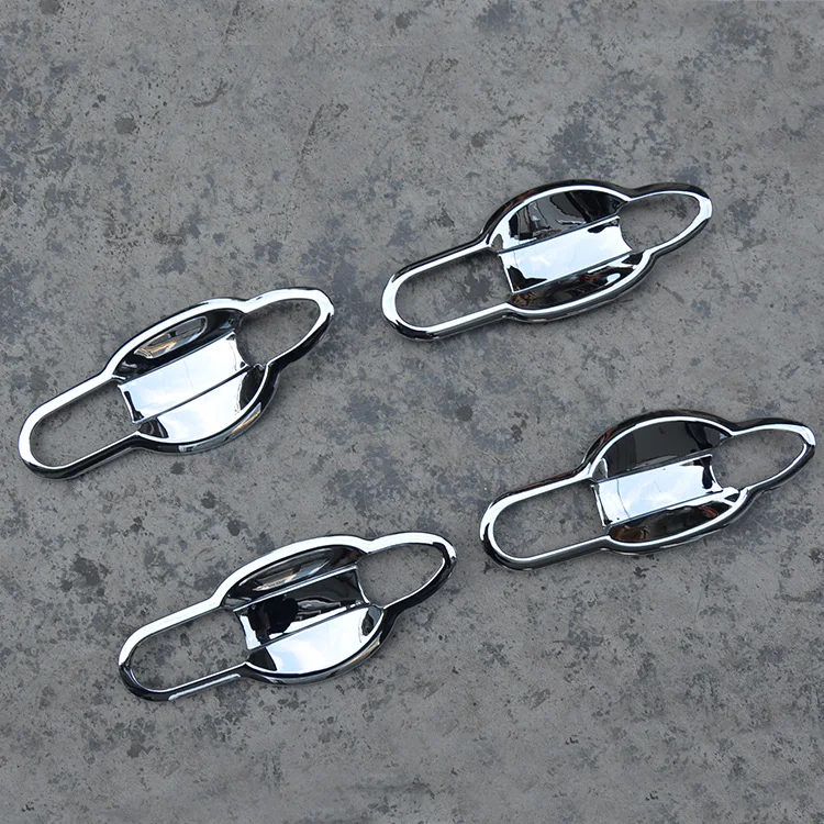 

ABS plating Door Handle Bowl Door handle Protective covering Cover Trim for 2015 Renault CAPTUR Car styling