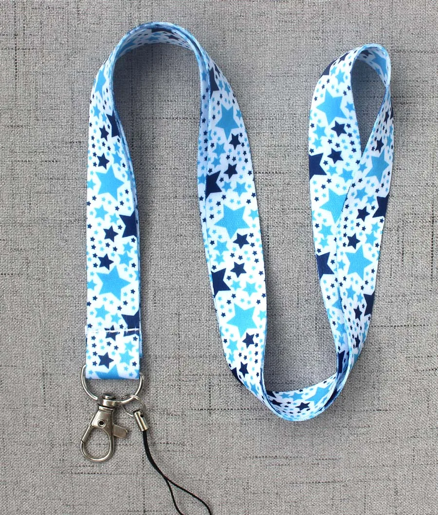 Cartoon star style fashion CellPhone Lanyard Neck Strap ID Badge Key Rings wholesale