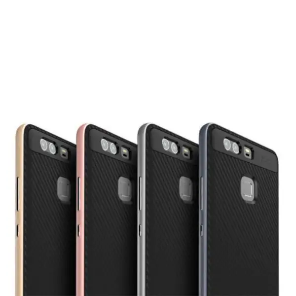 Жесткий бампер гибрид мягкая каучуковая Оболочка Чехол для Huawei P9