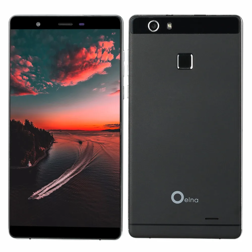 Oeina R8S Plus Android 5,1 6,0 ''QHD экран Двойная камера MT6580 четырехъядерный 1 Гб+ 8 Гб gps Bluetooth 3g мобильный телефон разблокирован - Цвет: Черный