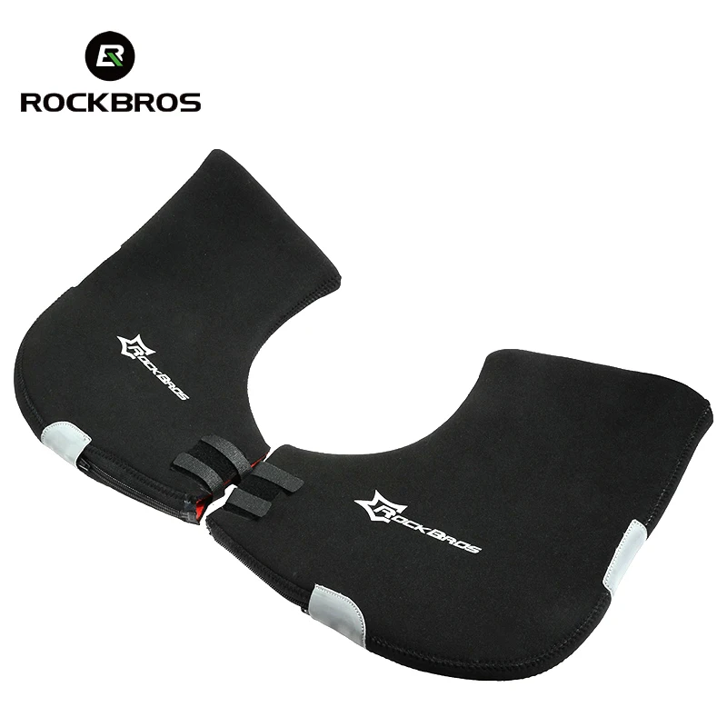 RockBros, водонепроницаемые велосипедные перчатки, зимние, плотные, теплые, для горного велосипеда, руль, велосипедные перчатки, варежки, Guantes Ciclismo, черные