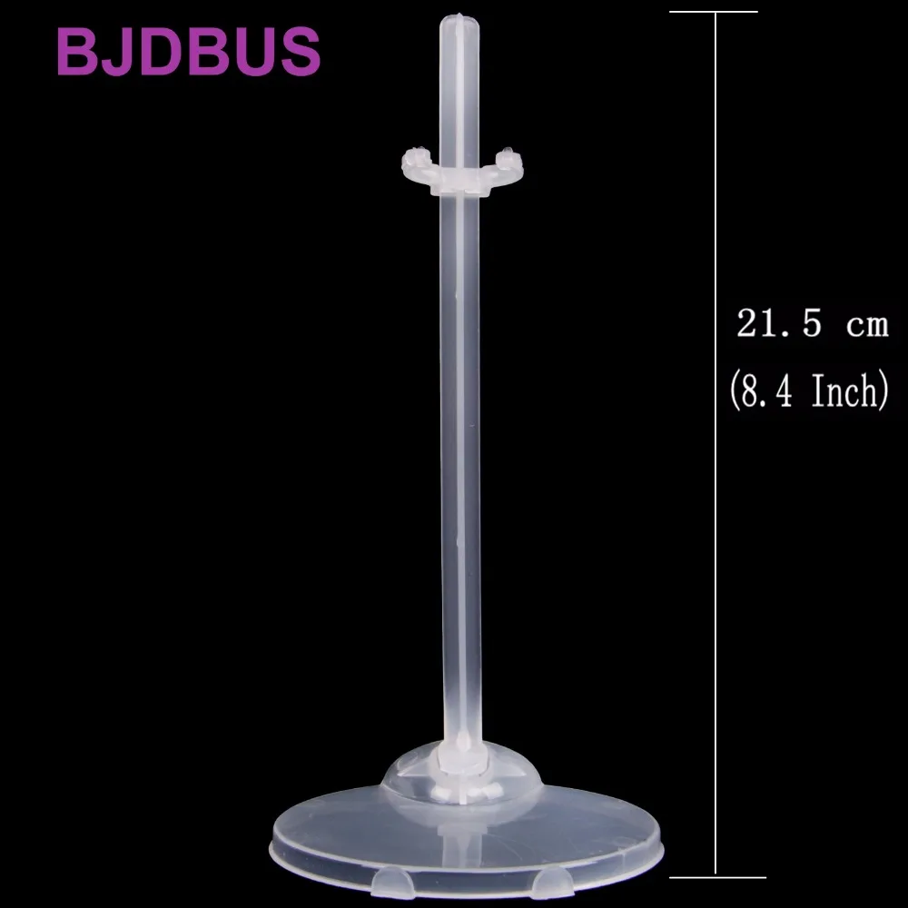 Doll Stand 10 PCS/Lot Transparent Figure Display Holder Mannequin Model Accessories For Barbie Doll For Kurhn 1/6 Kids Toys