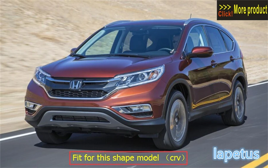 Для Honda CRV CR-V 2013- нержавеющая сталь хромированная Задняя Крышка багажника Крышка Багажника молдинг крышка стример Отделка 1 шт