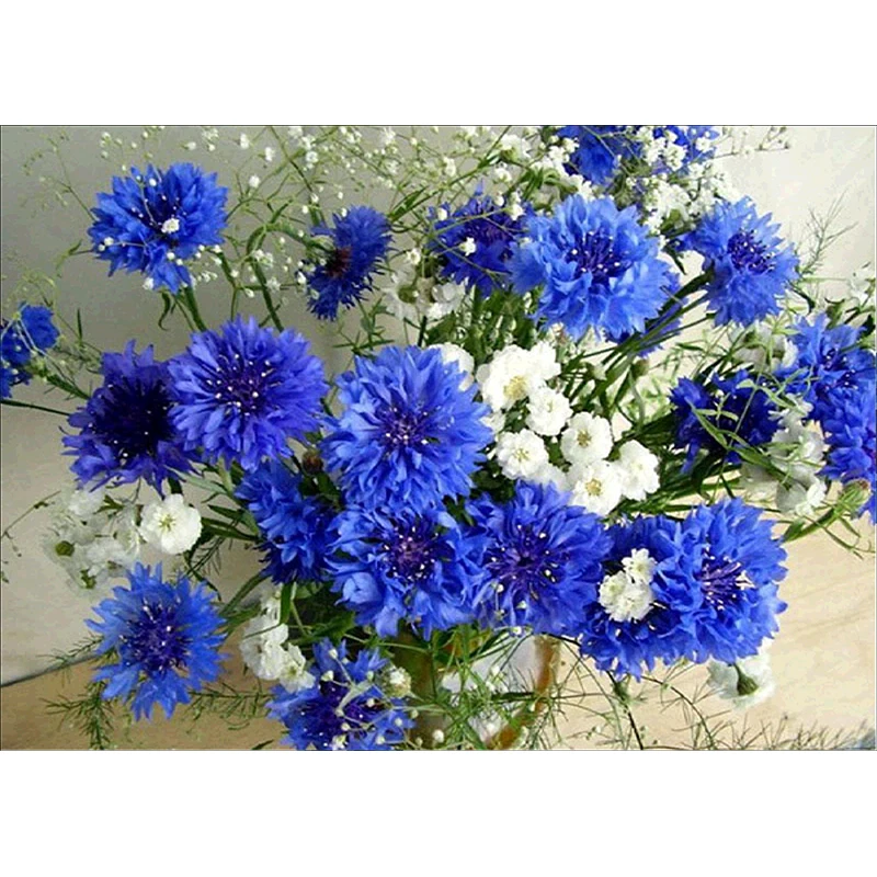 New Year Purple flowers picture Diamond Embroidery Resin drill 3D Diy diamond Painting cross stitch kits mosaic pattern gift