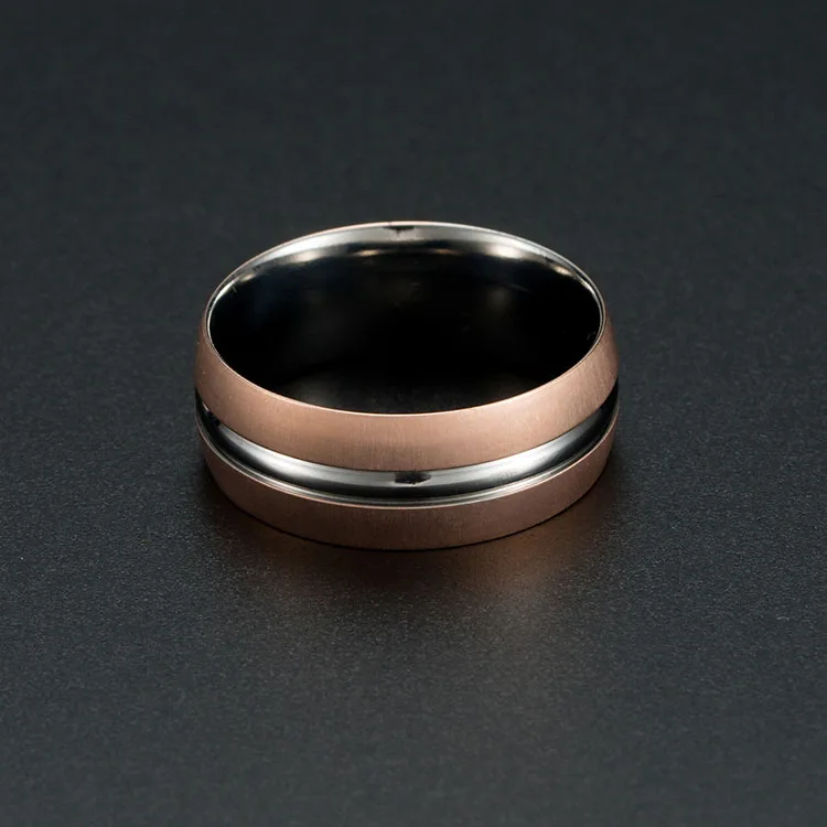 Gold Color Alliance Wedding Rings Pair Couple Rings Men and Women's Rings Love Engagement Anel Anillos Bijoux