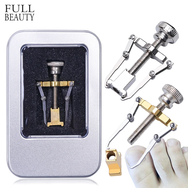 1pc Ingrown Toenail Corrector Manicure Clipper Pedicure Care File Tool Stainless Curvy Toe Fixer Protector Recover Device CH743