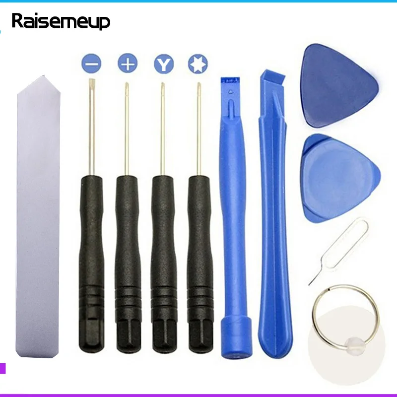 

11 in 1 Universal Phone Repair Tools For iPhone 6 6s 7 8 plus X Opening Pry Repair Screwdrivers Tools Set Kit For Samsung Xiaomi