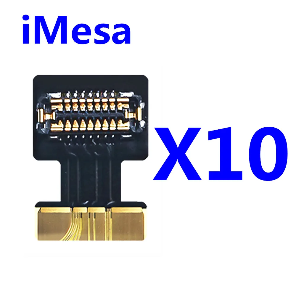 Qianli G-Lon iMesa отпечатков пальцев ремонт гнезда соединителя FPC гибкий кабель для iphone 7 7P 8 8P Touch ID отпечатков пальцев кабель - Цвет: iMesa X10