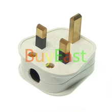 20 шт. Великобритании, Ирландии, Малайзия, Сингапур, HK плавленого rewireable bs1363 13a белый плавленый Цвет