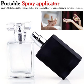 

1 Pcs 30ml Frosted Glass Empty Bottle Sprayable Reuse Enough Spray Bottle Portable Travel Odor perfume bottles