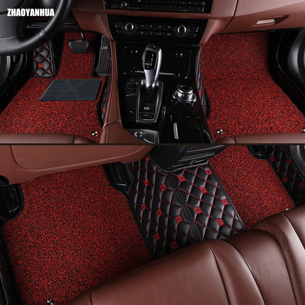 Custom fit автомобильные коврики для Infiniti эсквайр Nissan Juke аксессуары 5D тяжелых rugs ковер ног Дело вкладыши