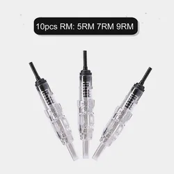 Cartridge Needle 5RM 7RM 9RM for Micropigmentation eyebrow Device Permanent Makeup needles lip agujas tattoo pen needles Cartridge Needle 5RM 7RM 9RM for Micropigmentation eyebrow Device Permanent Makeup needles lip agujas tattoo pen needles