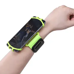 Регулируемый спортивный браслет дышащий пот-доказательство Сумка-нарукавник для мобильного телефона для экрана размер между 5,3-8.5in бег