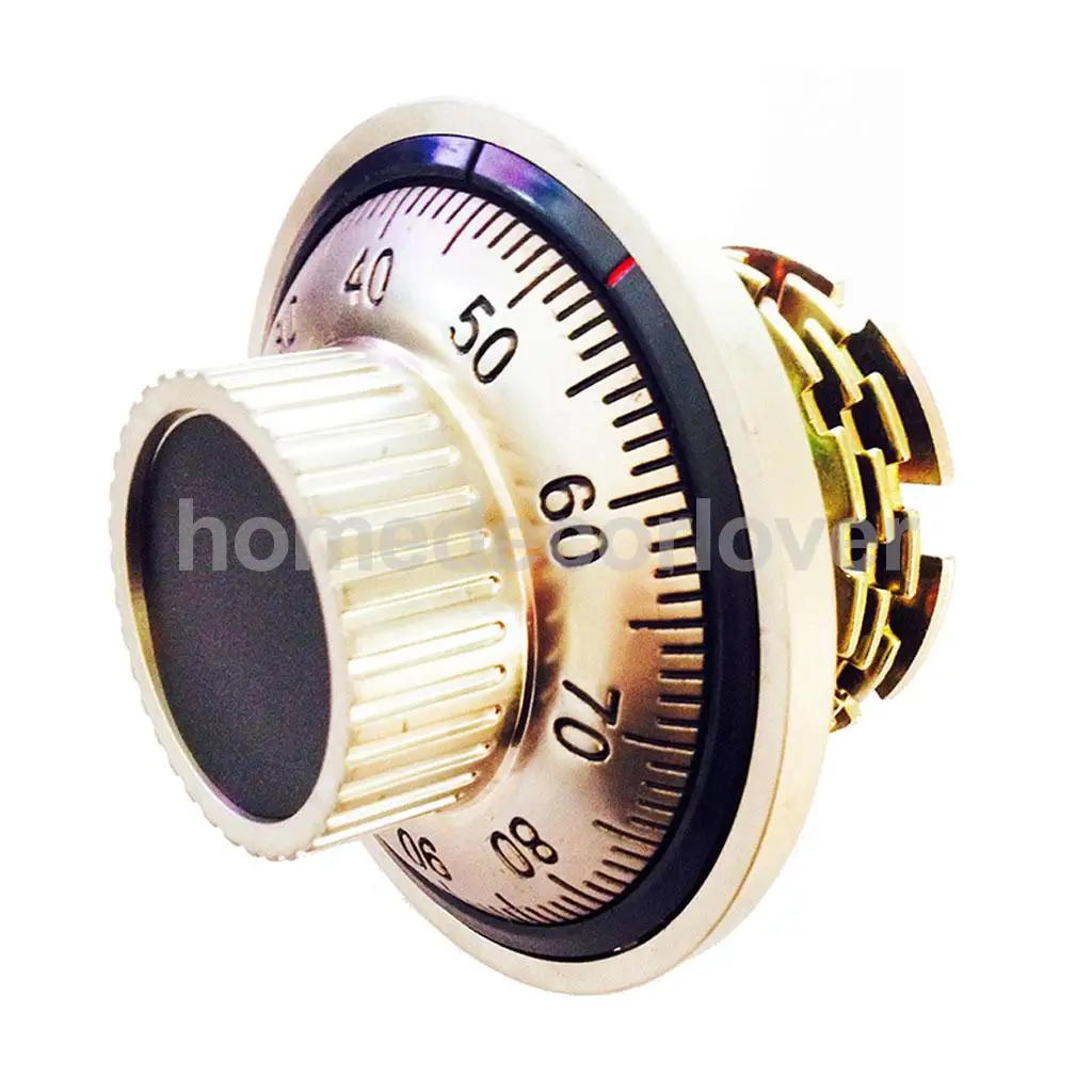 Coded Dial Lock 4 Disc Jewelry Safe Box Cutaway Combination Lockin Locks from Home