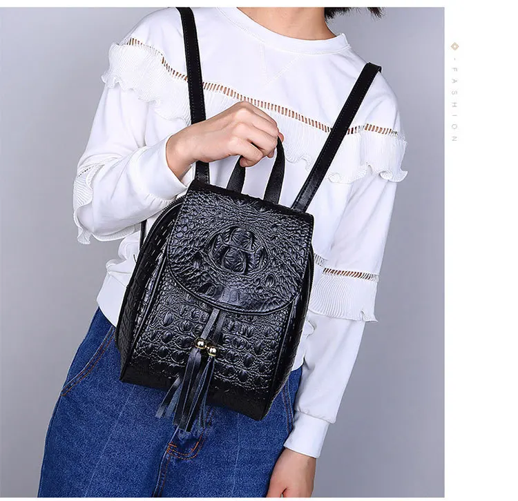 women backpack genuine leather (1)