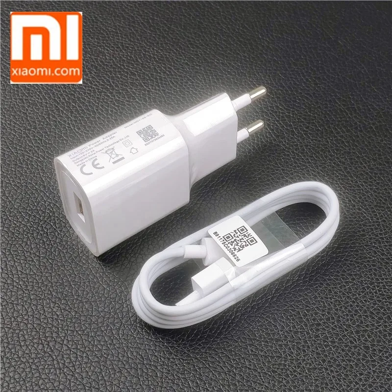 

Original XIAOMI Charger 5V2A EU Usb Adapter Micro USB Data Cable For Redmi Note 2 3 4 5 Plus Pro 4X 5a 4a S2 3S