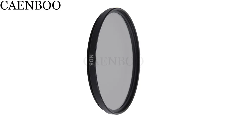 CAENBOO Камера фильтр набор УФ-фильтров с нейтральной плотностью круговой ND2+ 4+ 8 37 40,5 43 46 49 52 55 58 62 67 72 77 82 мм для цифровой зеркальной камеры Canon Nikon sony DSRL