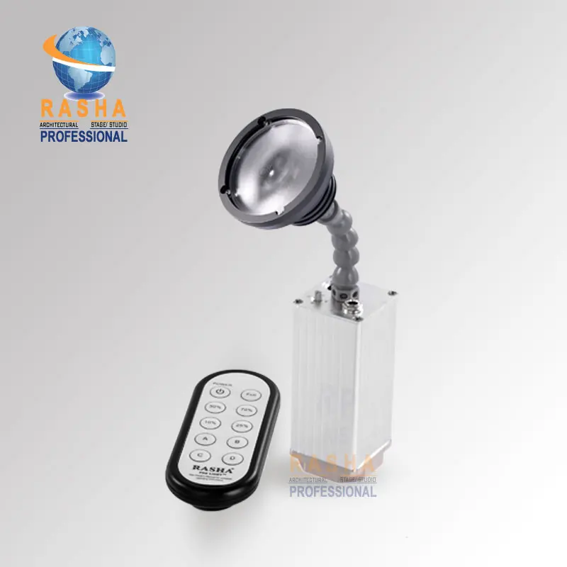 

Rasha Bullet 10W Zoom Mini Battery Powered LED Pinspot Light With IR Remote Light System Pinspot For Wedding Event Productions
