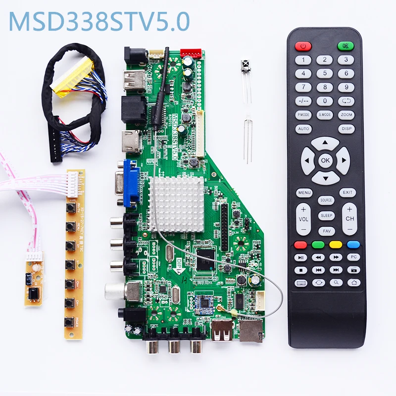 Смарт материнская плата MSD338S TV 512 RAM 5 0 M и 4G 1024M Android|Аксессуары для батарей ЗУ| |