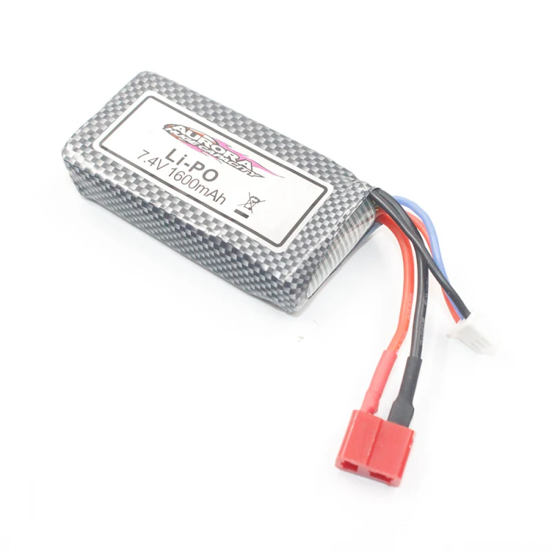 2 шт или 3 шт 7,4 V 1600mAh Lipo батарея для 9125 дистанционного управления RC гоночный автомобиль запасные части батареи