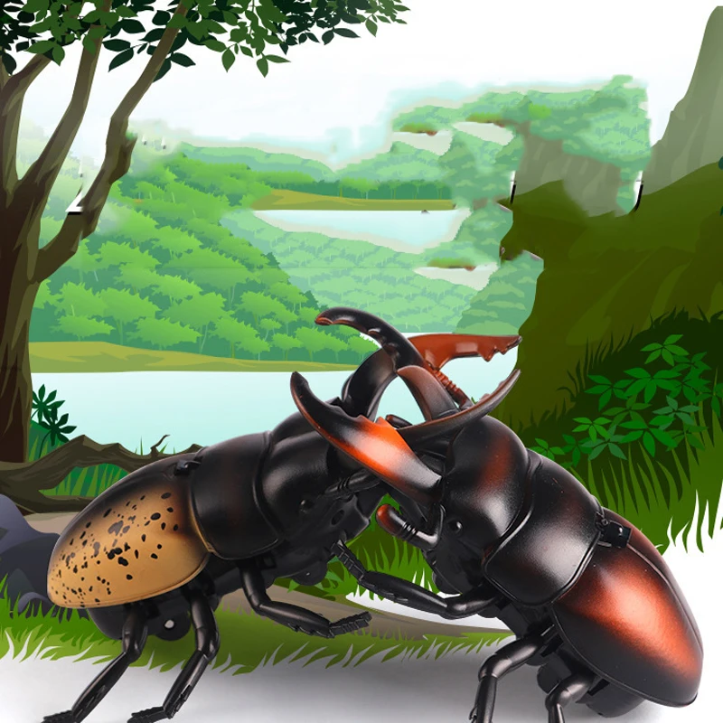 

RC Animals infrared Remote Control Scary Spade Beetle Insect Toy Prank Trick Toy For Boys And Girls Funny Toys