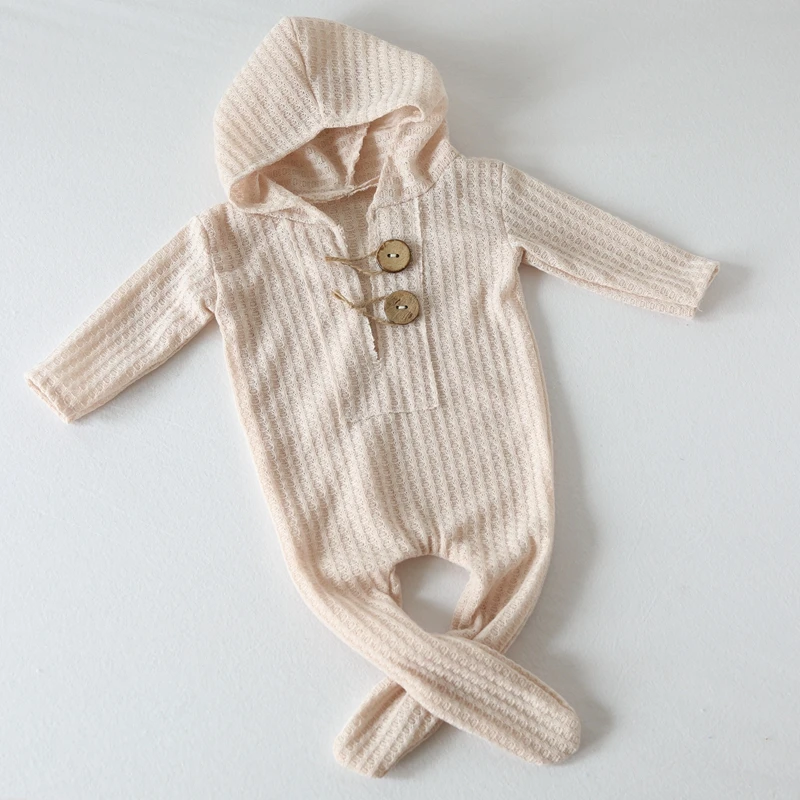 

Bebe Shoot Posing Jumpsuit for Newborn Boy Photo Prop Clothes Baby Overalls Stretch Outfit Footed Romper With Long Leg Fotoshoot