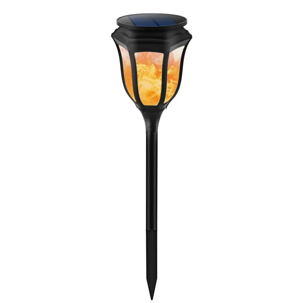 

LED Solar Powered Flickering Flame Light Torch Lamp Waterproof Decorative Lamp For Outdoor Garden Path Lawn Lamp Energy Saving