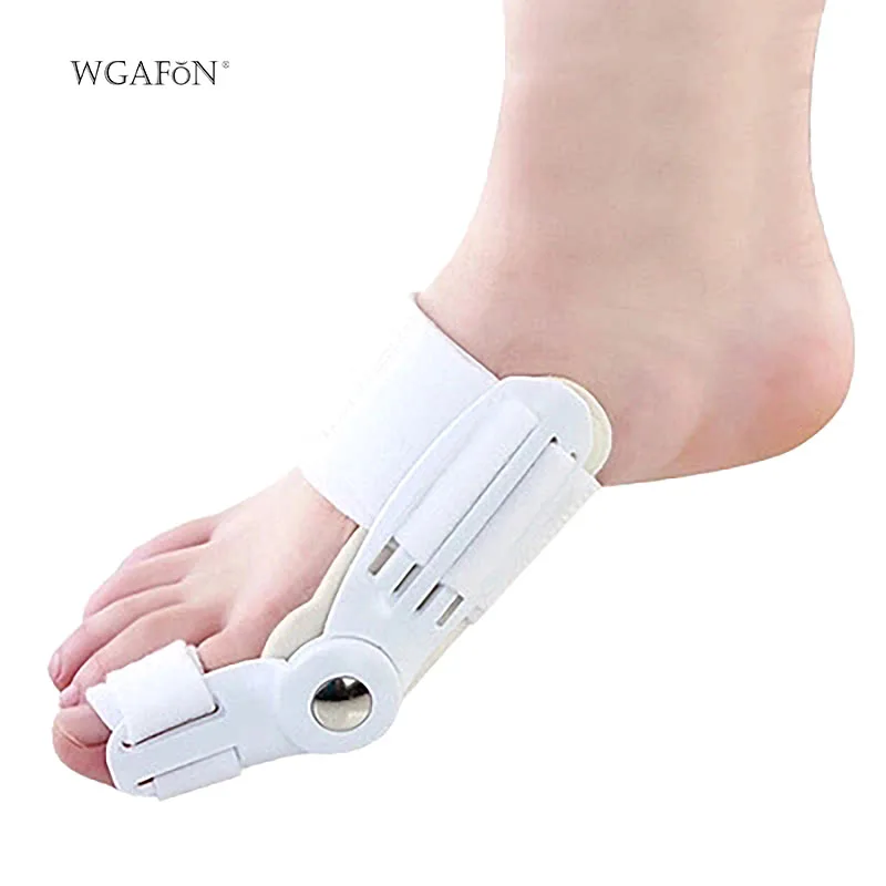

WGAFON 1 Pieces Hallux valgus correction toe separator Silica gel Big toe orthosis Toe separator Overlapping toe Foot Care tool