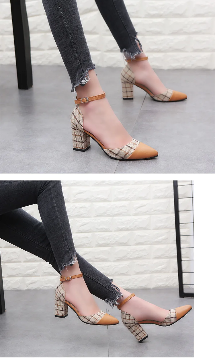 Классическая обувь; женские туфли-лодочки; обувь на толстом каблуке с ремешком на щиколотке; женские туфли на шпильке с пряжкой; Chaussures