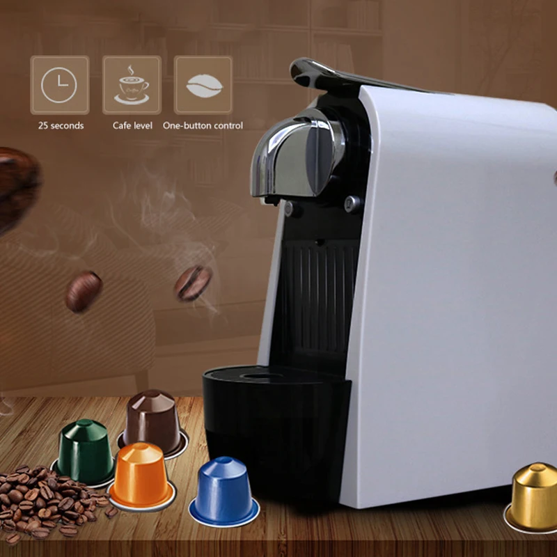 

GUSTINO Automatic Capsule Coffee Makers 19Bar 800W Office Concentration Adjustable Coffee Machine Capsules Suitable