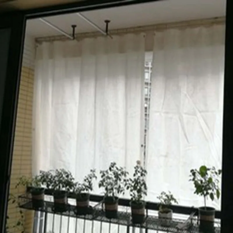 Tanio Szerokość: 1m wysokiej jakości biały dom parasol przeciwsłoneczny żagle