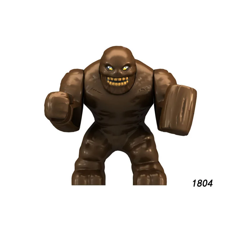 

Single Super Hero Star Wars 1804 Clayface Basil Karlo Building big Blocks Figure Bricks Toys kids gift Compatible Legoed Ninjaed