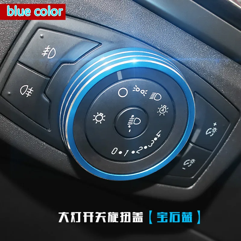Новые фары ручки с кольцами для 2013 ford focus mendeo edge эскорт 4 вида цветов Металлические