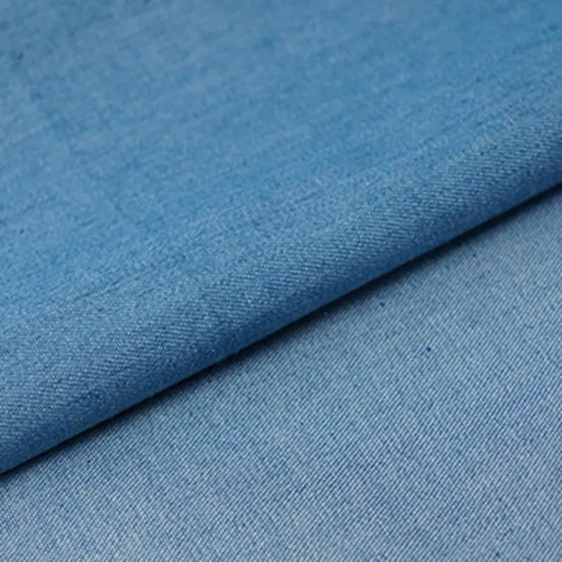 High quality Denim fabric light and breathable thin cotton denim fabric for jeans T-shirt dress and bags 45X145cm/pc TJ4512-1