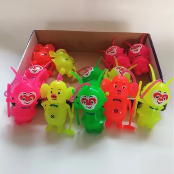 

Flash Maomao light colorful small animal flash thorn ball massage ball pinch called elastic ball