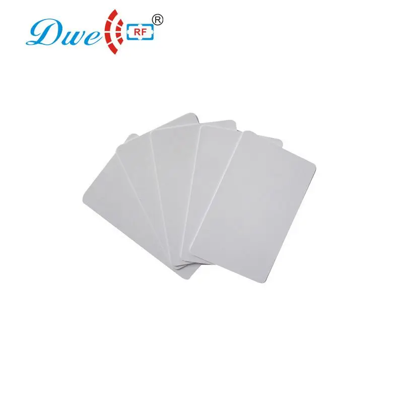 DWE CC RF 200pcs per lot Access Control Cards 13.56mhz MF iso 14443A S50  PVC access control rfid  card                         