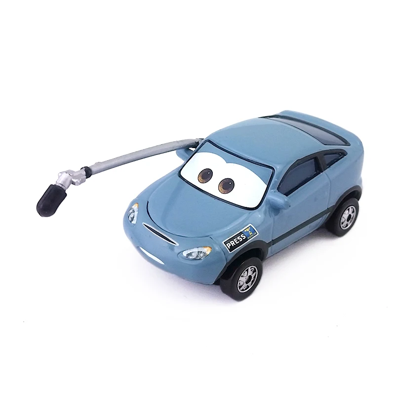 Disney Pixar Cars Matti Microphone Metal Diecast Toy Car 1:55 Loose Brand New In Stock &amp Free Shipping |