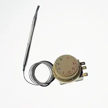 

220V 16A Thermostat Knob Refrigerator Temperature Switch Controller Probe
